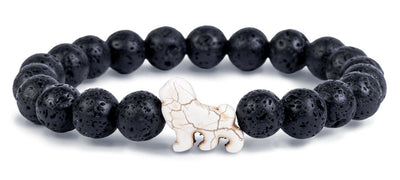 Fahlo The Excursion Bracelet - Lion Accessories Fahlo Lava Stone