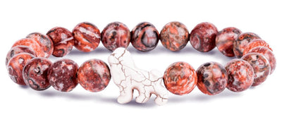 Fahlo The Excursion Bracelet - Lion Accessories Fahlo Sahara Stone
