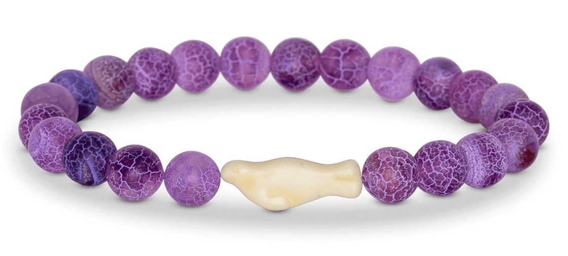 Fahlo The Glide Bracelet - Seal Accessories Fahlo Coral Reef Violet