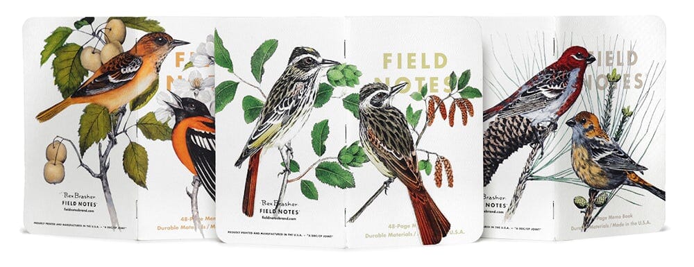 Field Notes Birds and Trees of North America Pack Notebooks Field Notes Pack B
