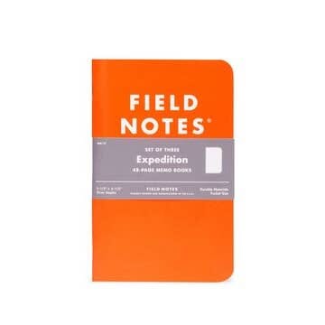 Field Notes Expedition 3 Pack General Field Notes 