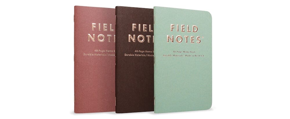 Field Notes Lucky Pack Notebooks Field Notes