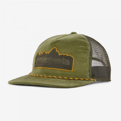 Fly Catcher Hat Apparel & Accessories Patagonia Fitz Roy Frame: Buckhorn Green One Size