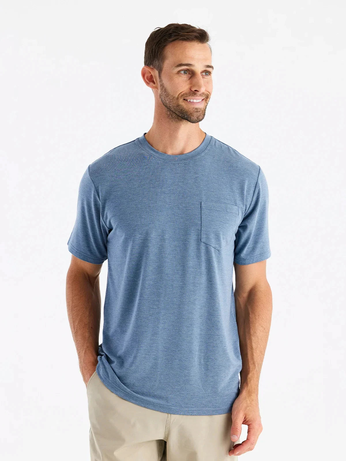 Free Fly Bamboo Flex Pocket Tee - Men's T-Shirt Free Fly