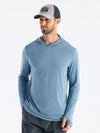 Free Fly Bamboo Shade Hoodie - Men's General Free Fly Heather Aspen Grey S