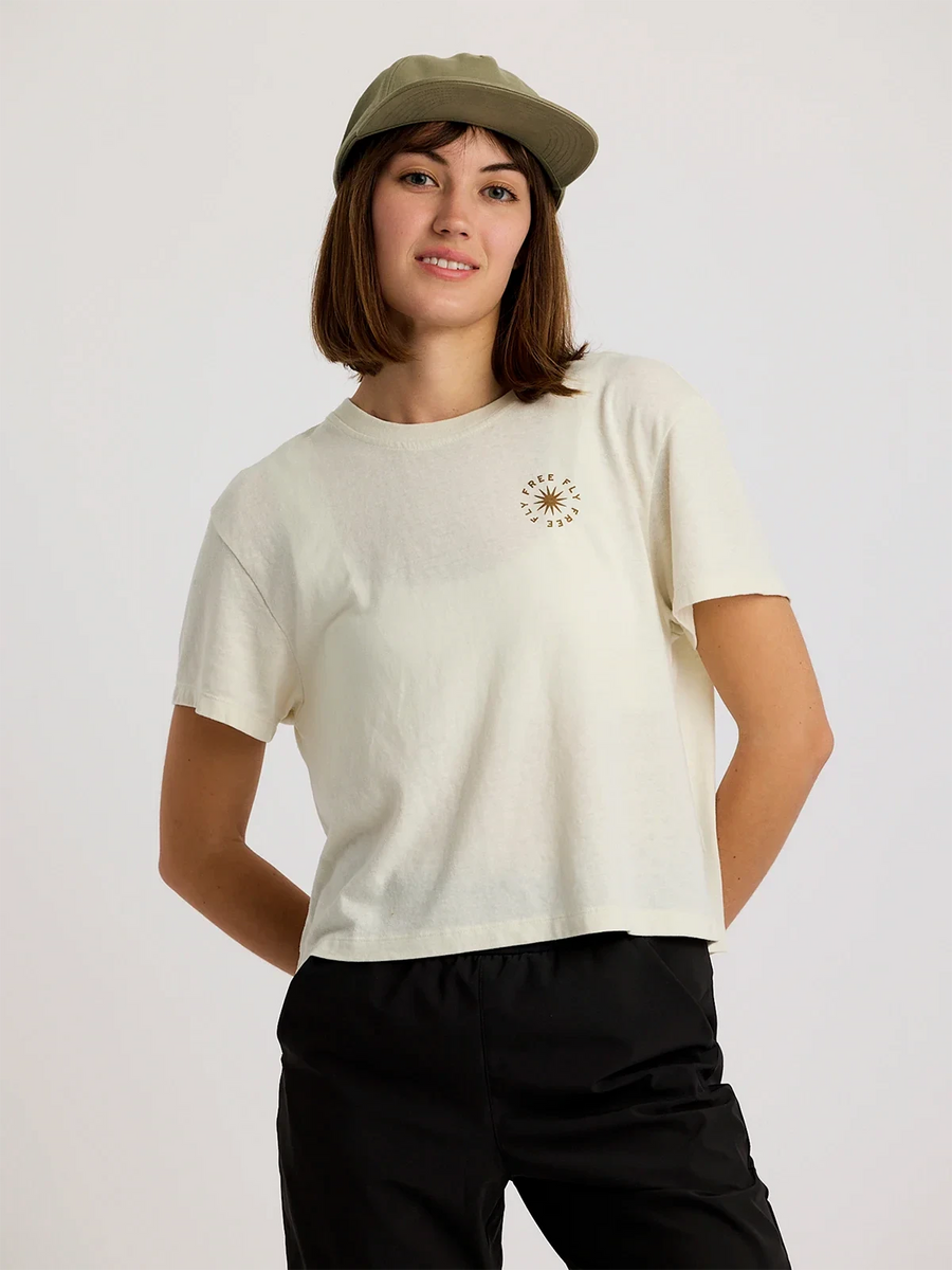 Free Fly Fan Palm Tee - Women's T-Shirt Free Fly 
