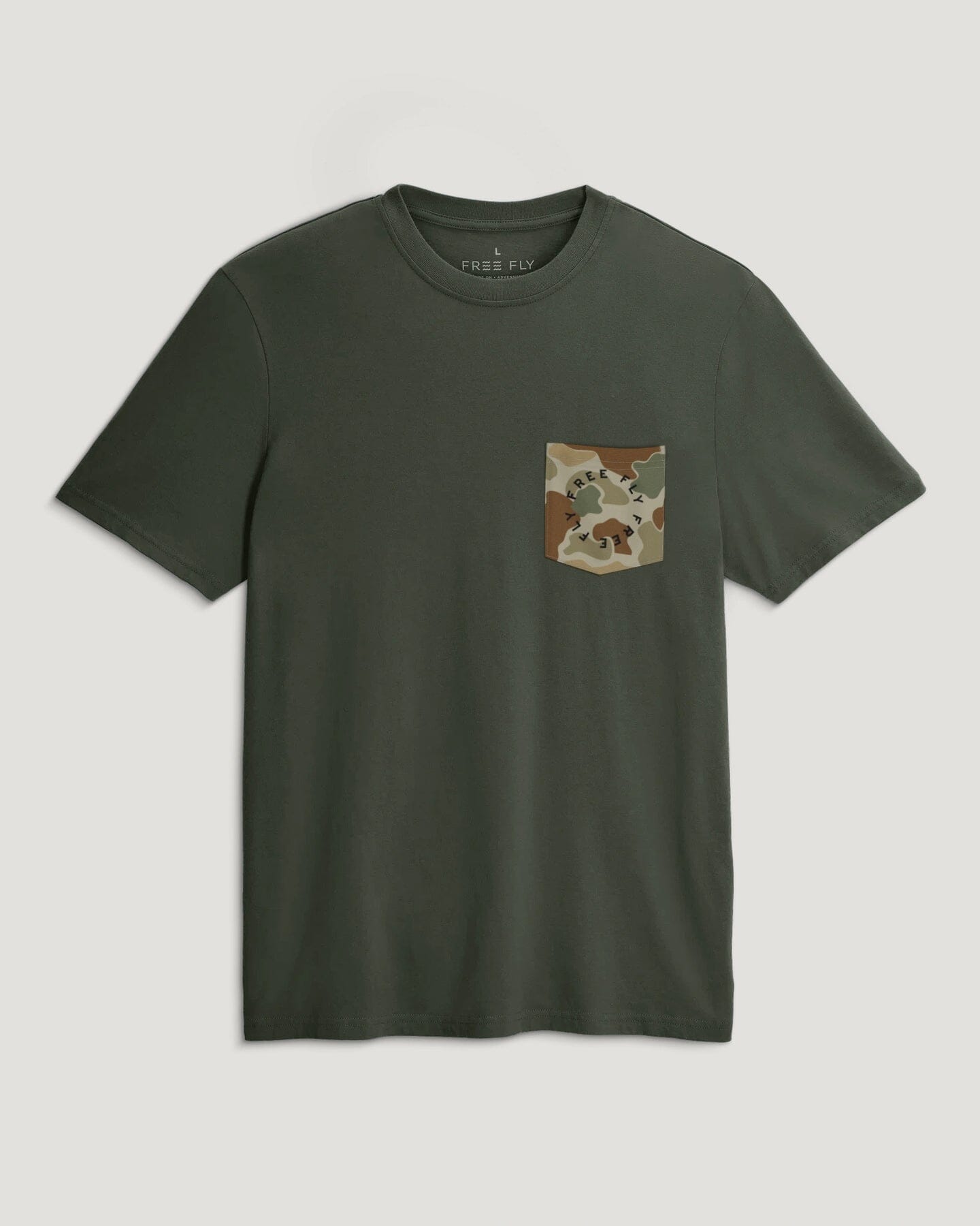 Free Fly Target Species Pocket Tee - Men's T-Shirt Free Fly