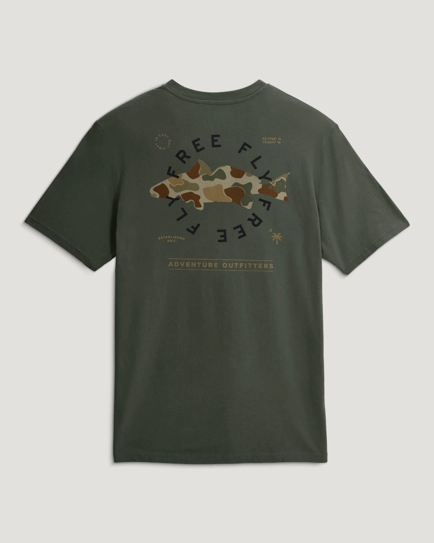 Free Fly Target Species Pocket Tee - Men's T-Shirt Free Fly
