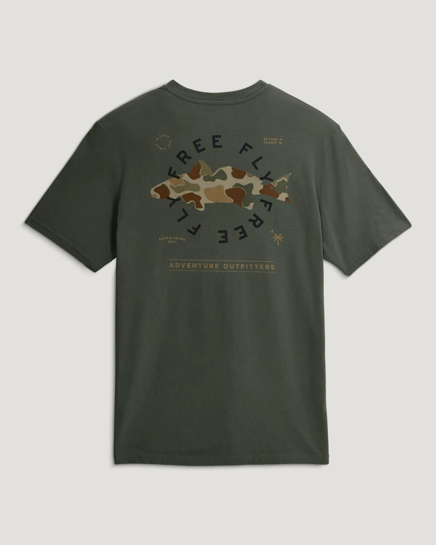 Free Fly Target Species Pocket Tee - Men's T-Shirt Free Fly 