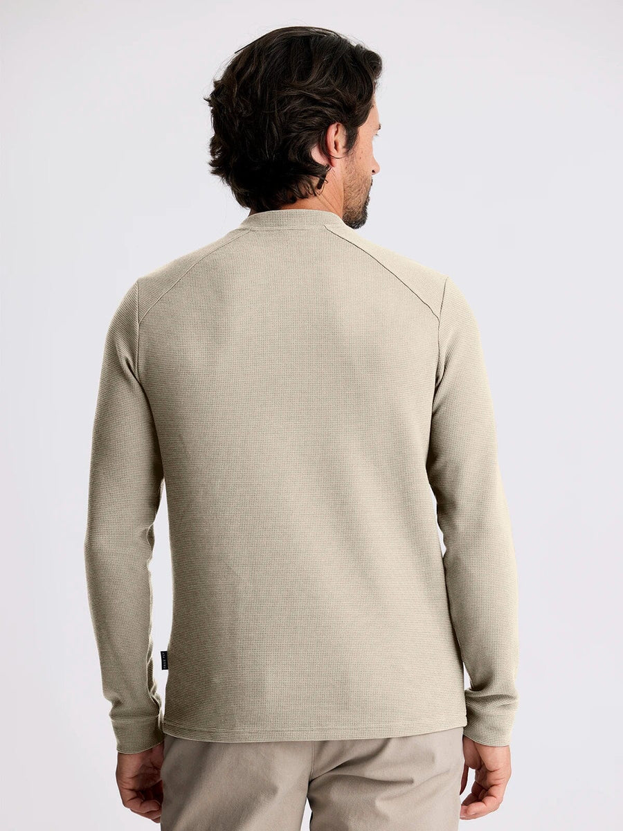 Free Fly Waffle Long Sleeve Henley - Men's Shirts Free Fly 