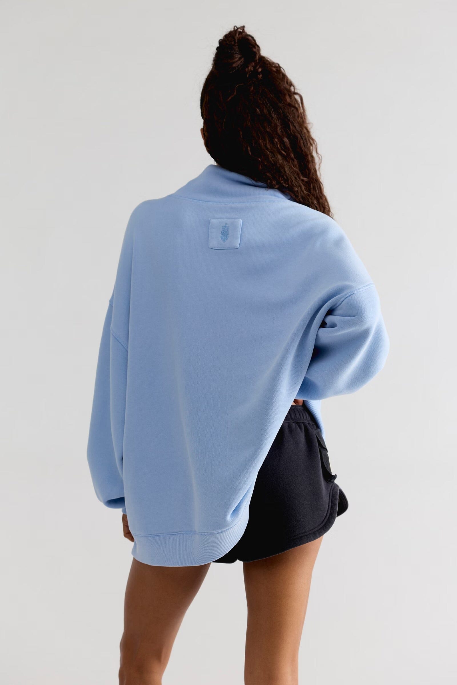 Free People Movement Coddy A Cut Above Mock Neck Women's Fleece Pullover Free People Movement