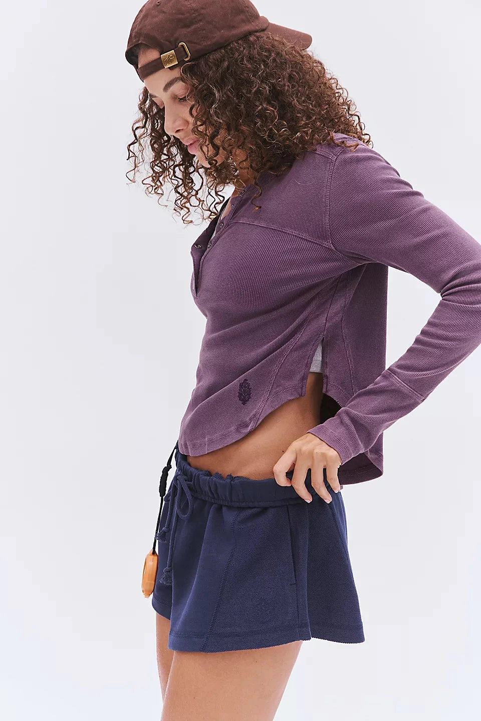 Free People Movement Cool Down Solid Crew Women's Casual Tops Free People Movement
