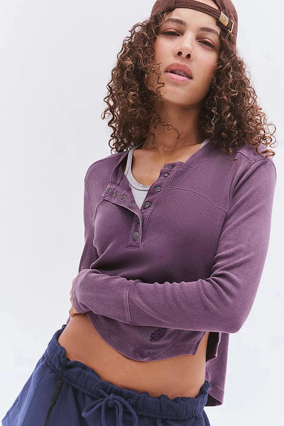 Free People Movement Cool Down Solid Crew Women's Casual Tops Free People Movement
