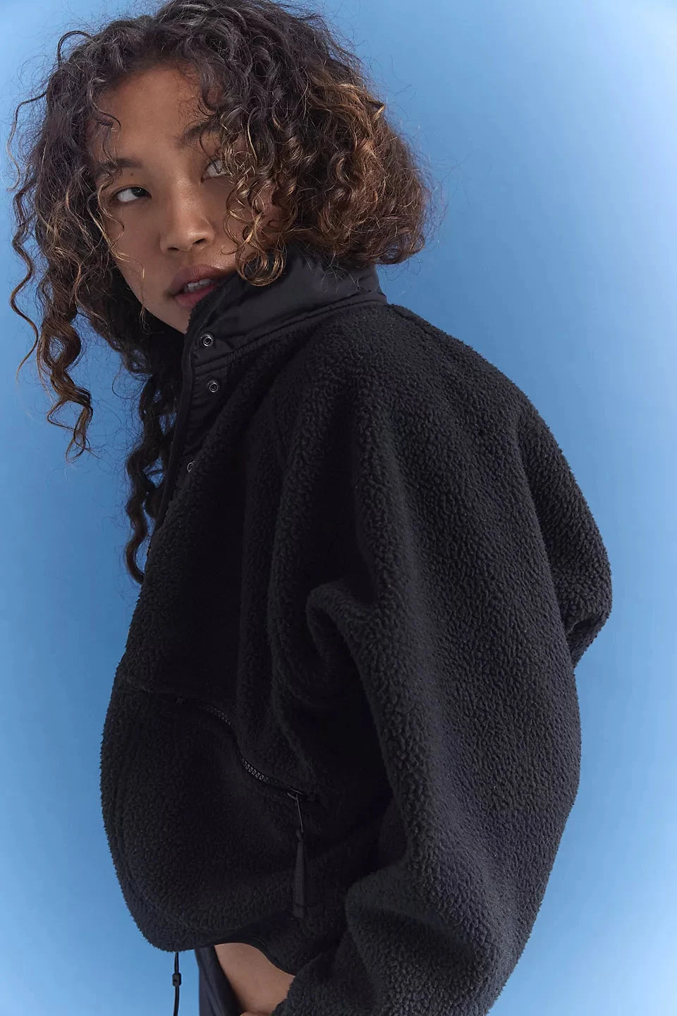 Free People Movement Hit The Slopes Fleece Jacket Women's Fleece Jackets Free People Movement