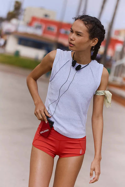 Free People Movement Love My Twist Muscle Tank Women's Performance Tank Tops Free People Movement