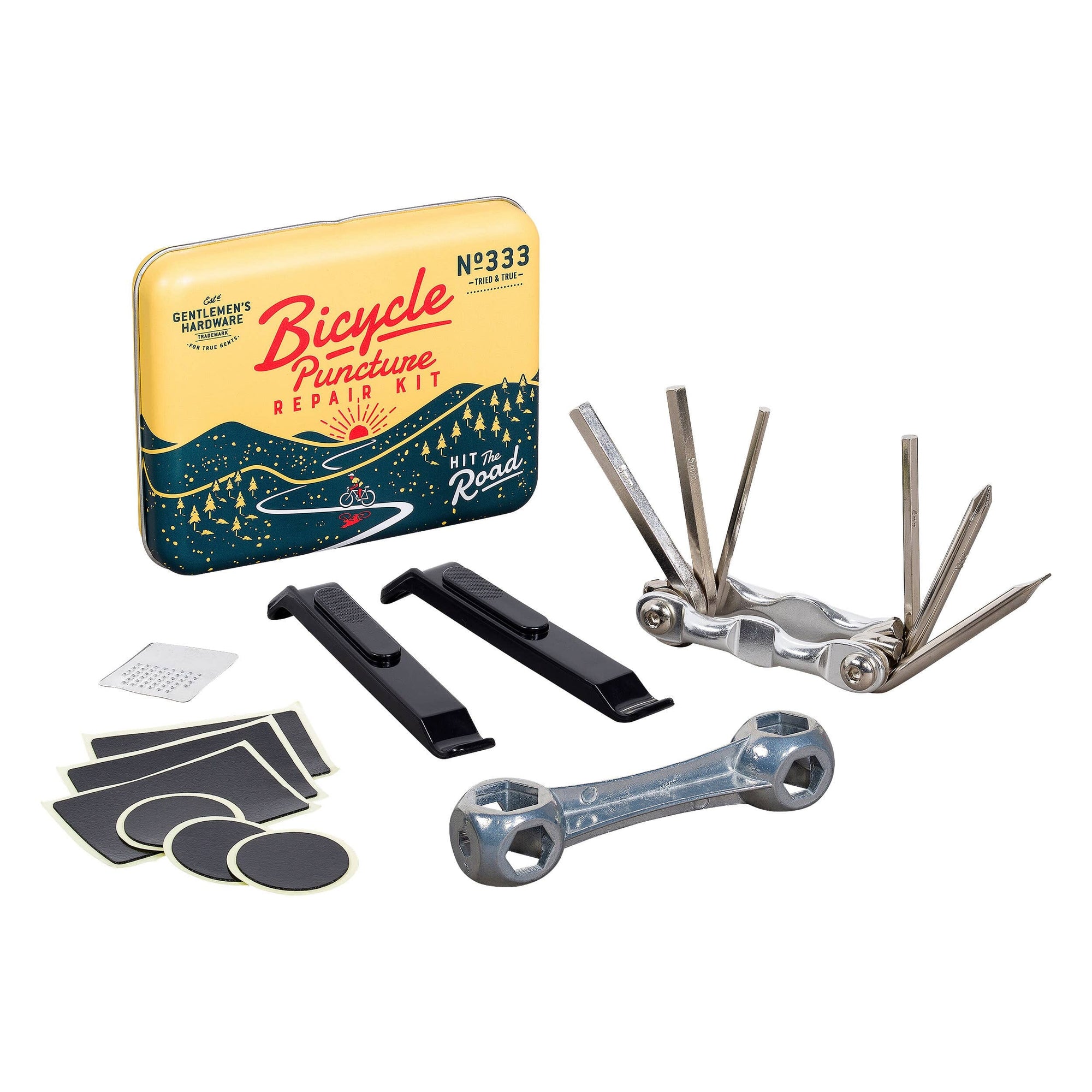 Gentlemen's Hardware - Bicycle Puncture Repair Kit Gentlemen's Hardware