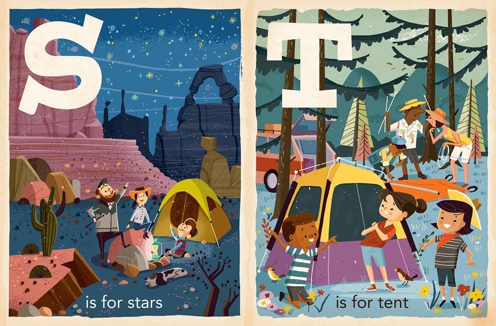 Gibbs Smith - C is for Camping: A Camping Alphabet Gifts Gibbs Smith