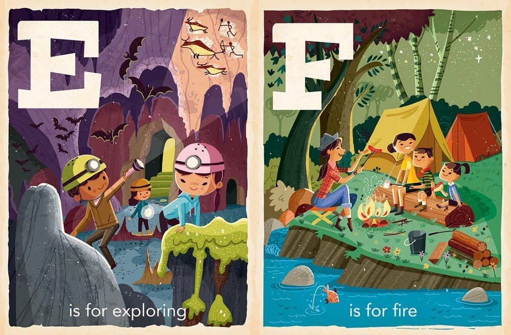 Gibbs Smith - C is for Camping: A Camping Alphabet Gifts Gibbs Smith