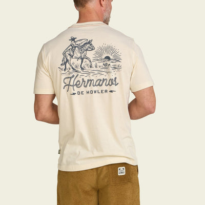 Howler Bros. Blended T-Shirt T-Shirt Howler Brothers Sunset Rider : Natural M