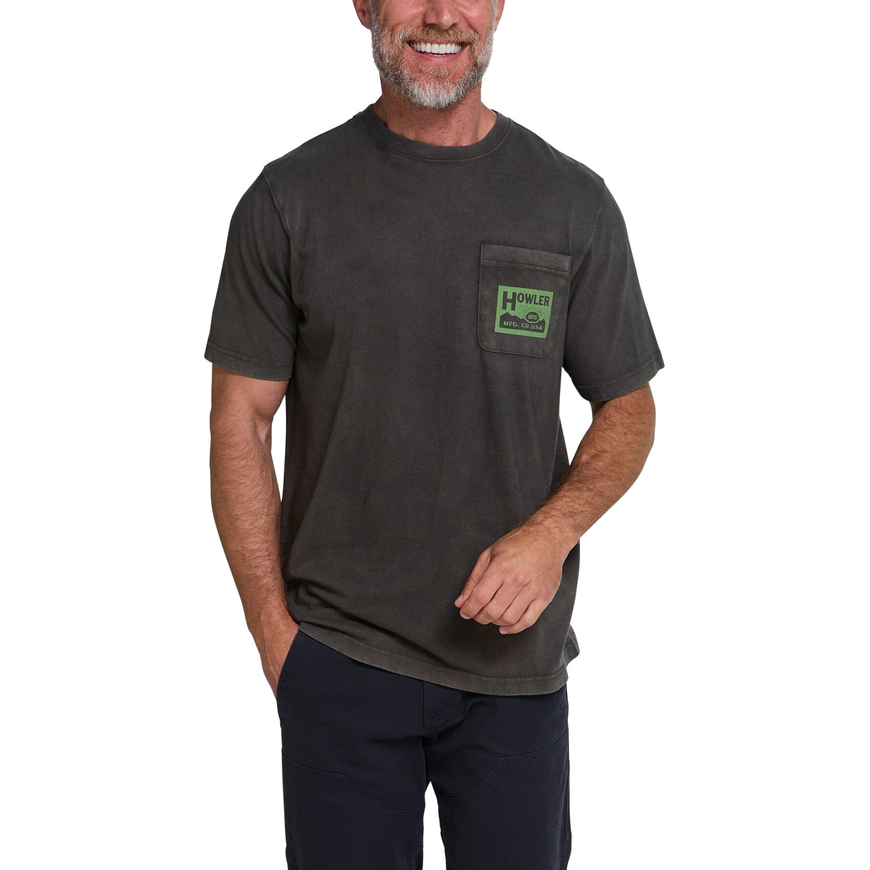 Howler Bros. Cotton Pocket T-Shirt Men's Graphic T-Shirts Howler Brothers