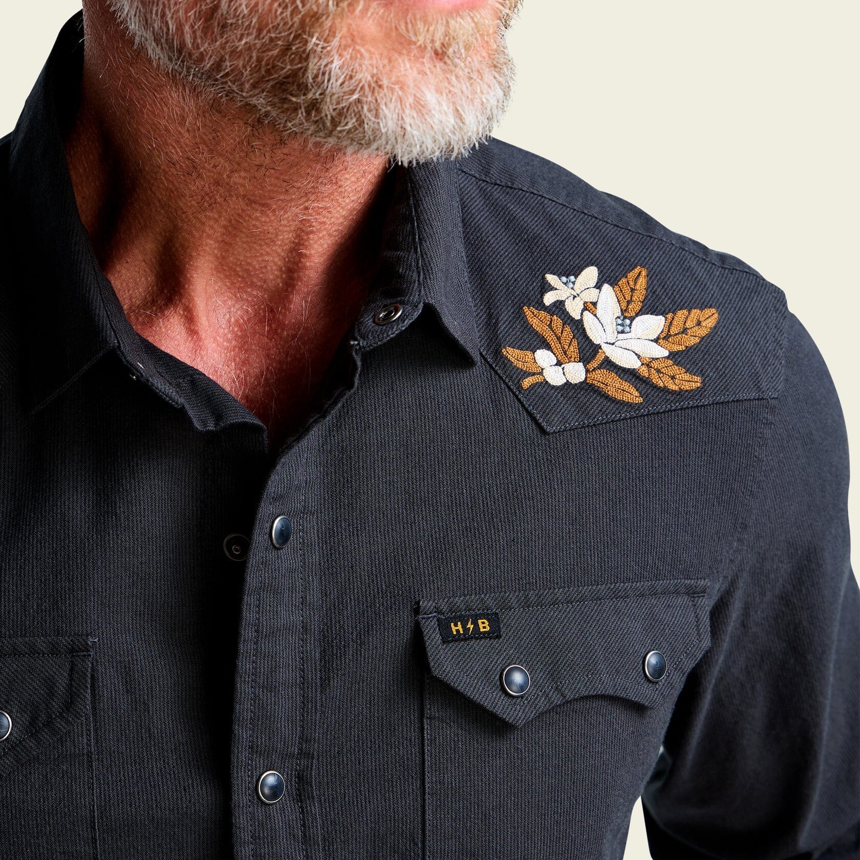 Howler Bros. Crosscut Deluxe Longsleeve Shirt Men's Long Sleeve Button Downs Howler Brothers