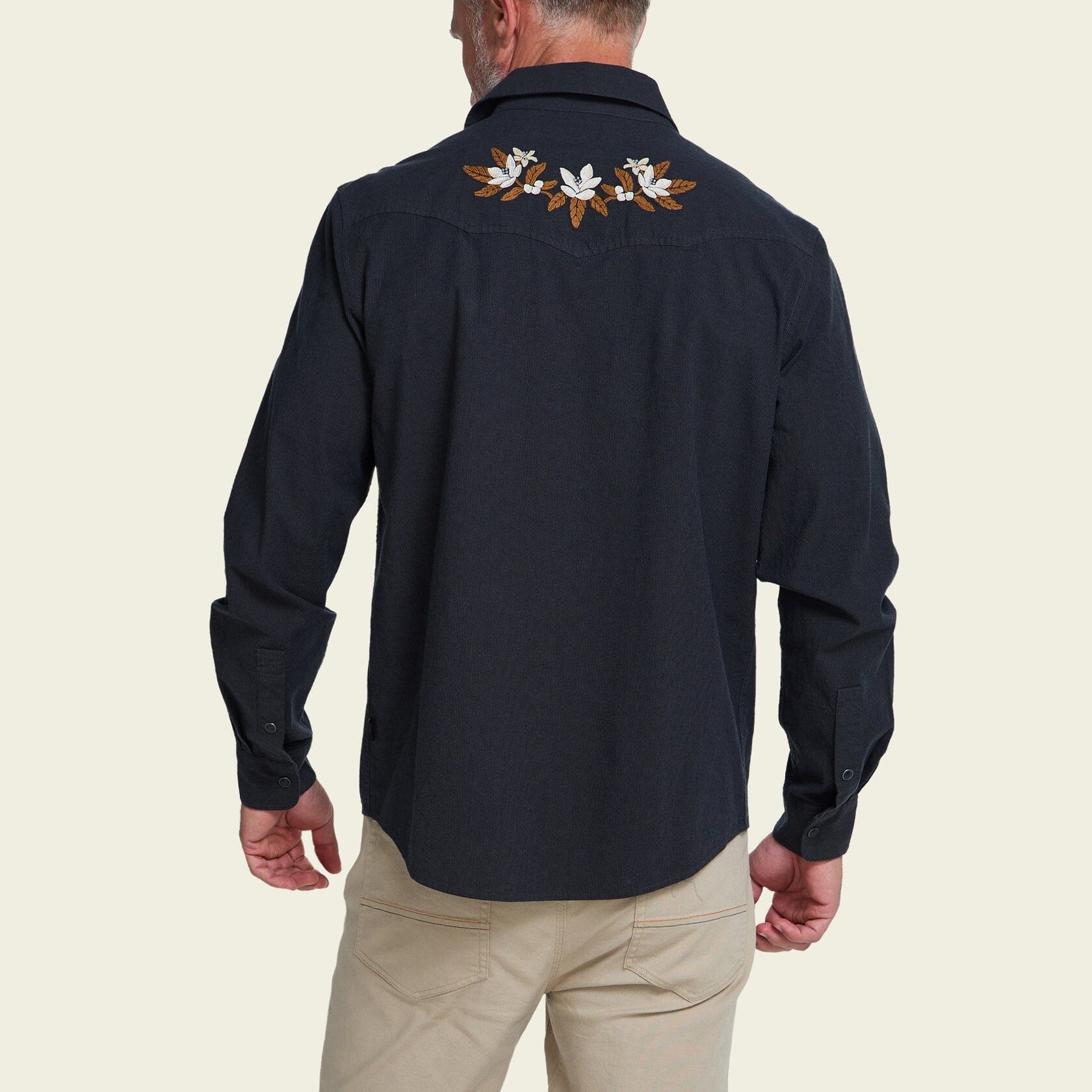 Howler Bros. Crosscut Deluxe Longsleeve Shirt Men's Long Sleeve Button Downs Howler Brothers
