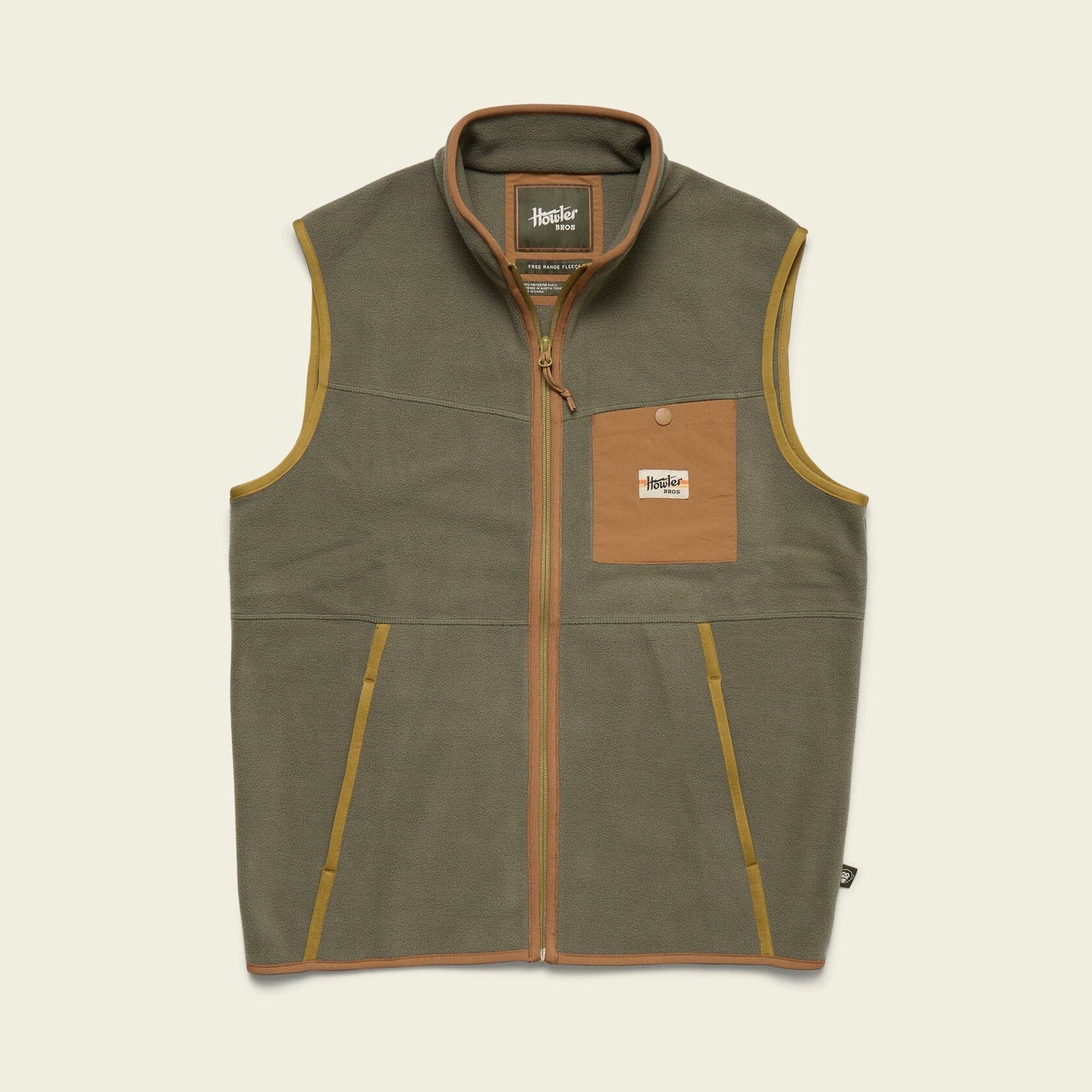 Howler Bros. Free Range Fleece Vest Jackets & Fleece Howler Brothers