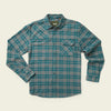 Howler Bros. Harker's Flannel Shirts Howler Brothers Cohen Plaid : Dark Teal M
