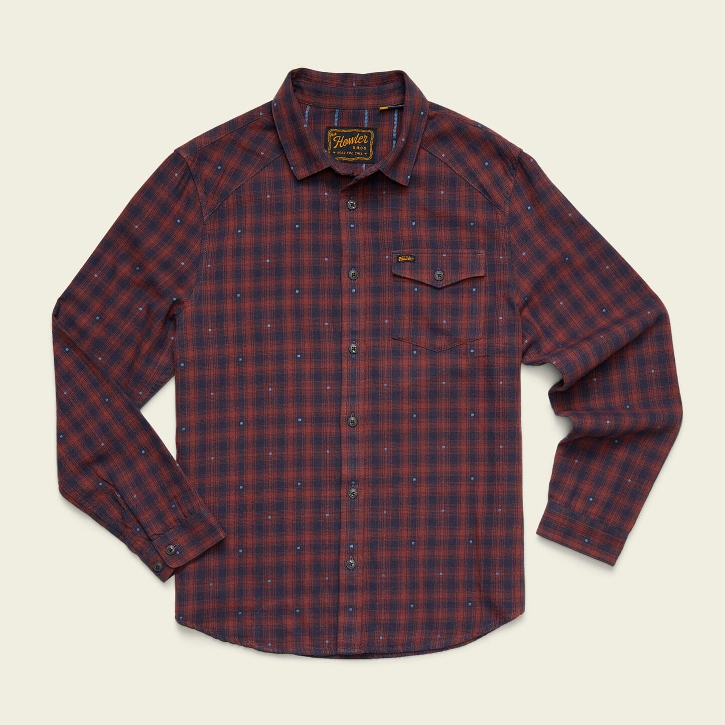 Howler Bros. La Grange Lightweight Flannel Men's Flannel Shirts Howler Brothers