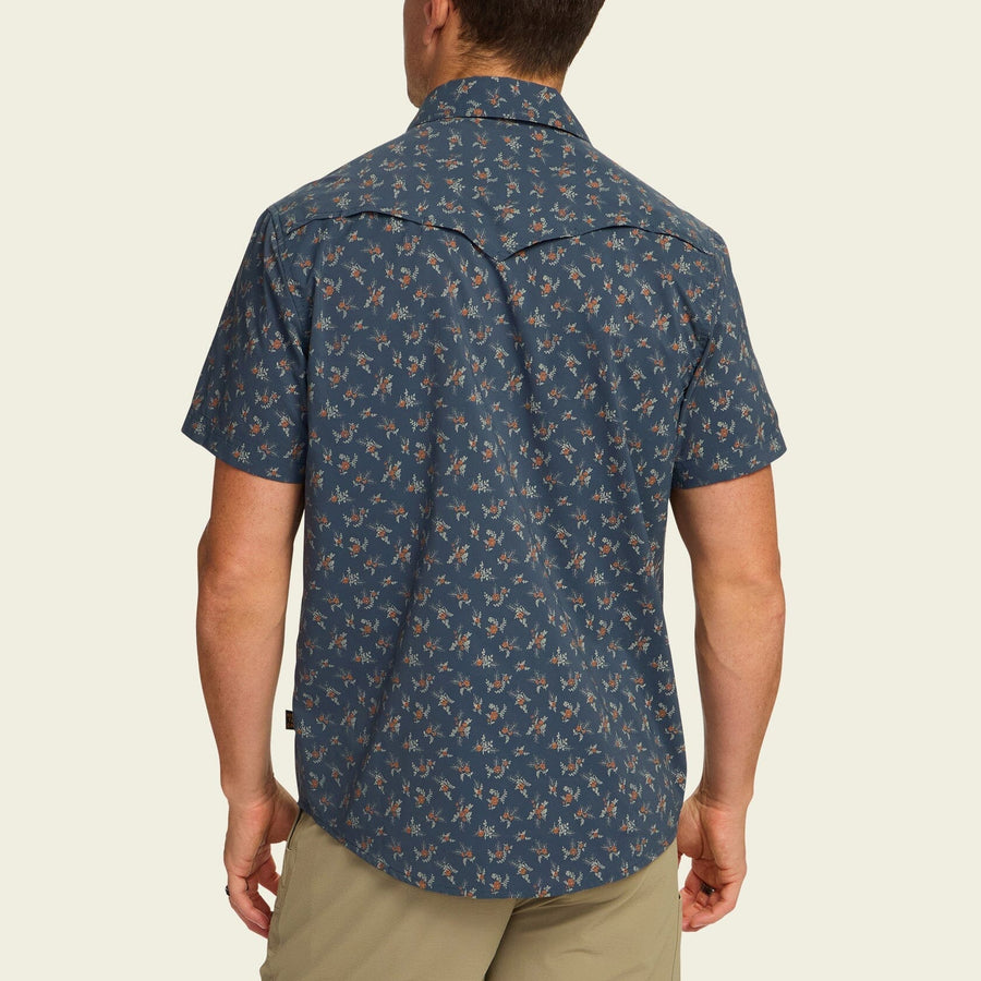 Howler Bros. Open Country Tech Shirt Shirts Howler Brothers Rancher Floral : Dark Slate M 