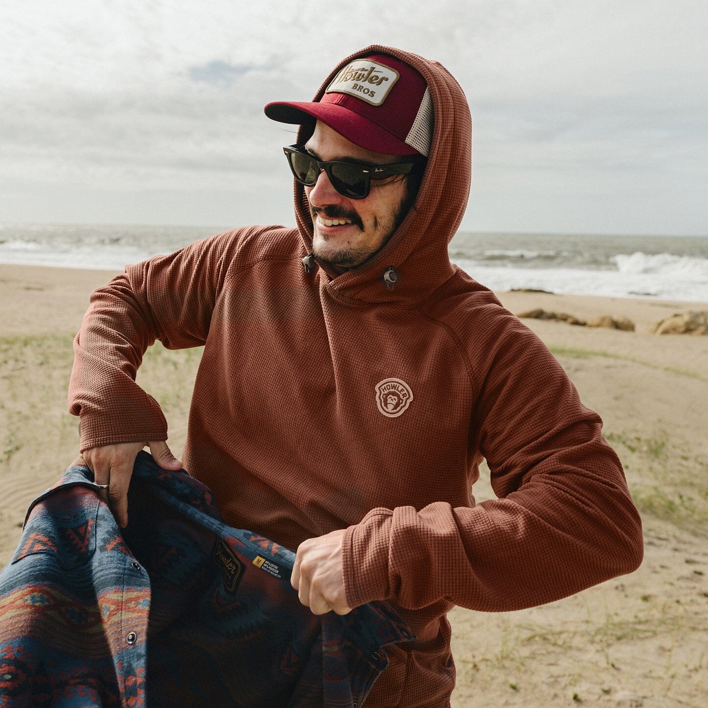 Howler Bros. Palo Duro Fleece Hoodie Men's Performance Sweatshirts Howler Brothers