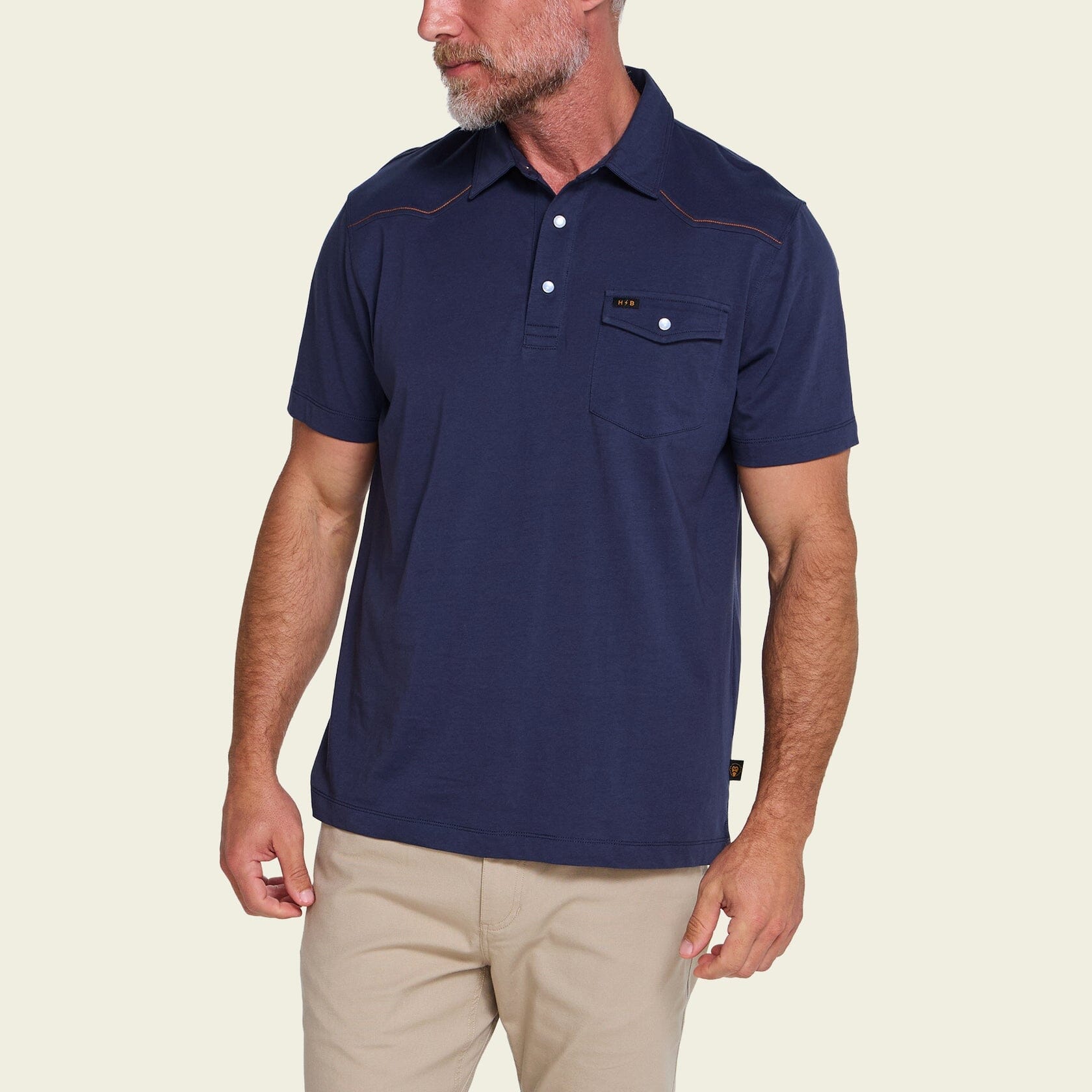 Howler Bros. Ranchero Polo Men's Polos Howler Brothers Midnight M