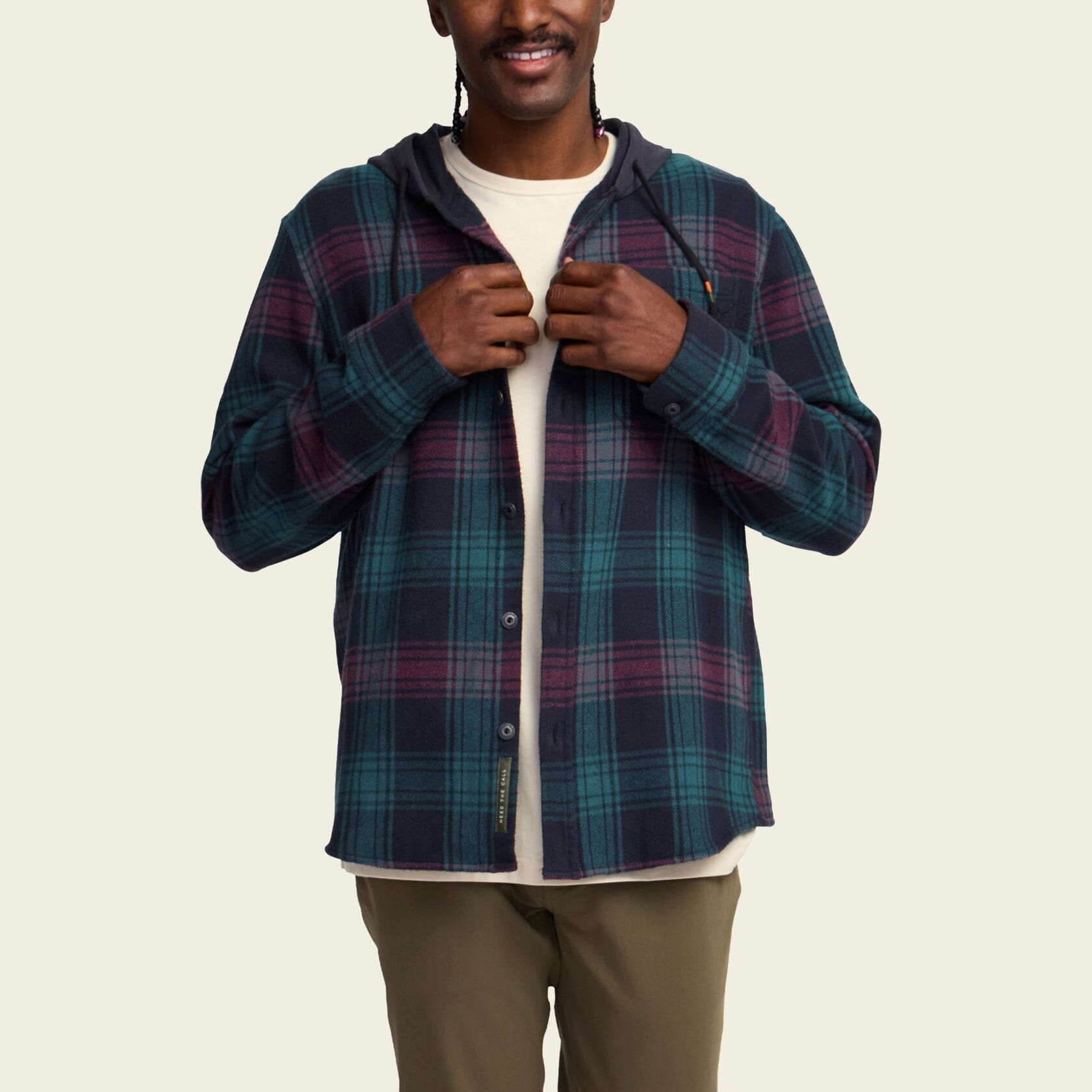 Howler Bros. Salvo Hooded Blanket Flannel Shirts Howler Brothers