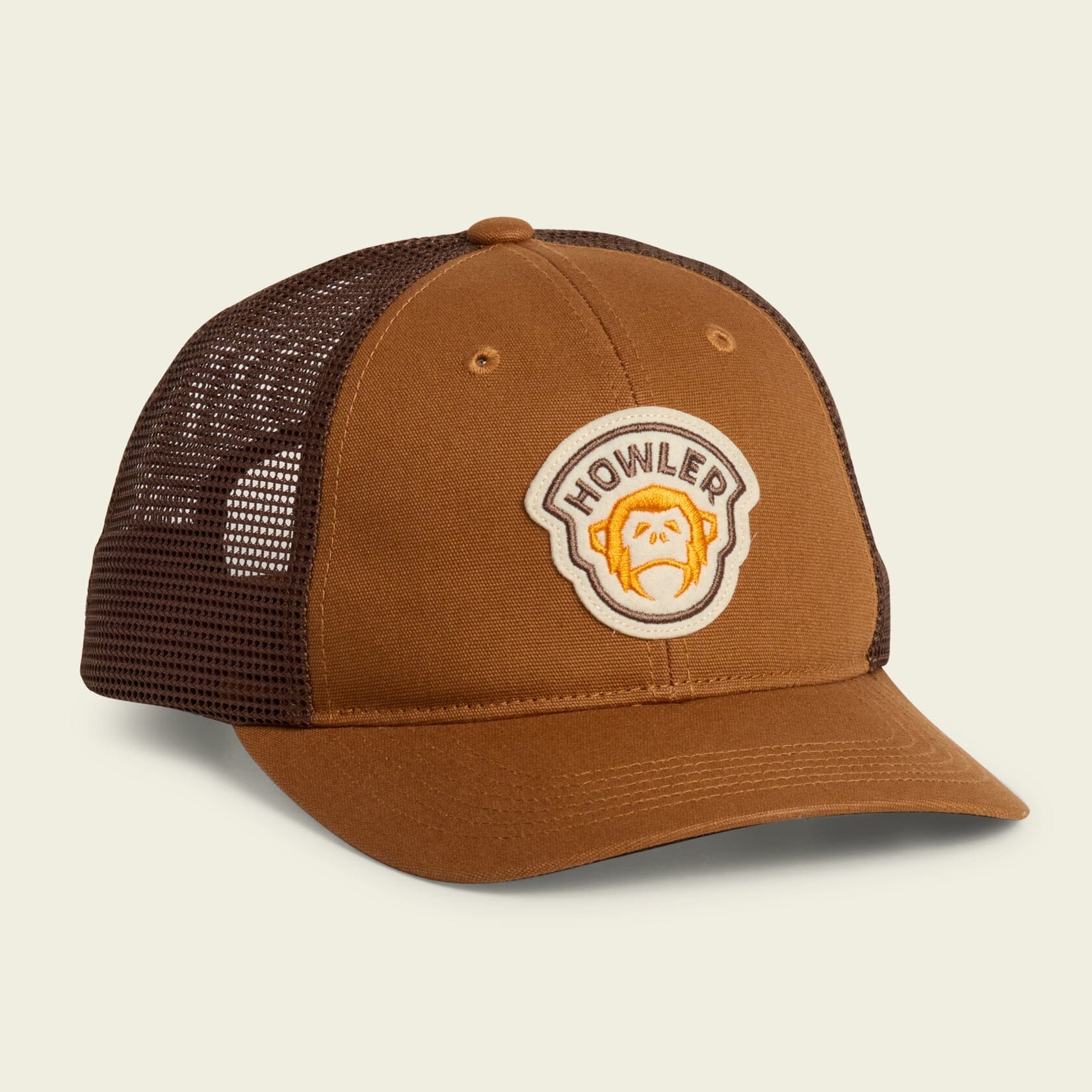 Howler Bros. Standard Hat (El Mono Badge : Duck Brown) Men's Hats Howler Brothers