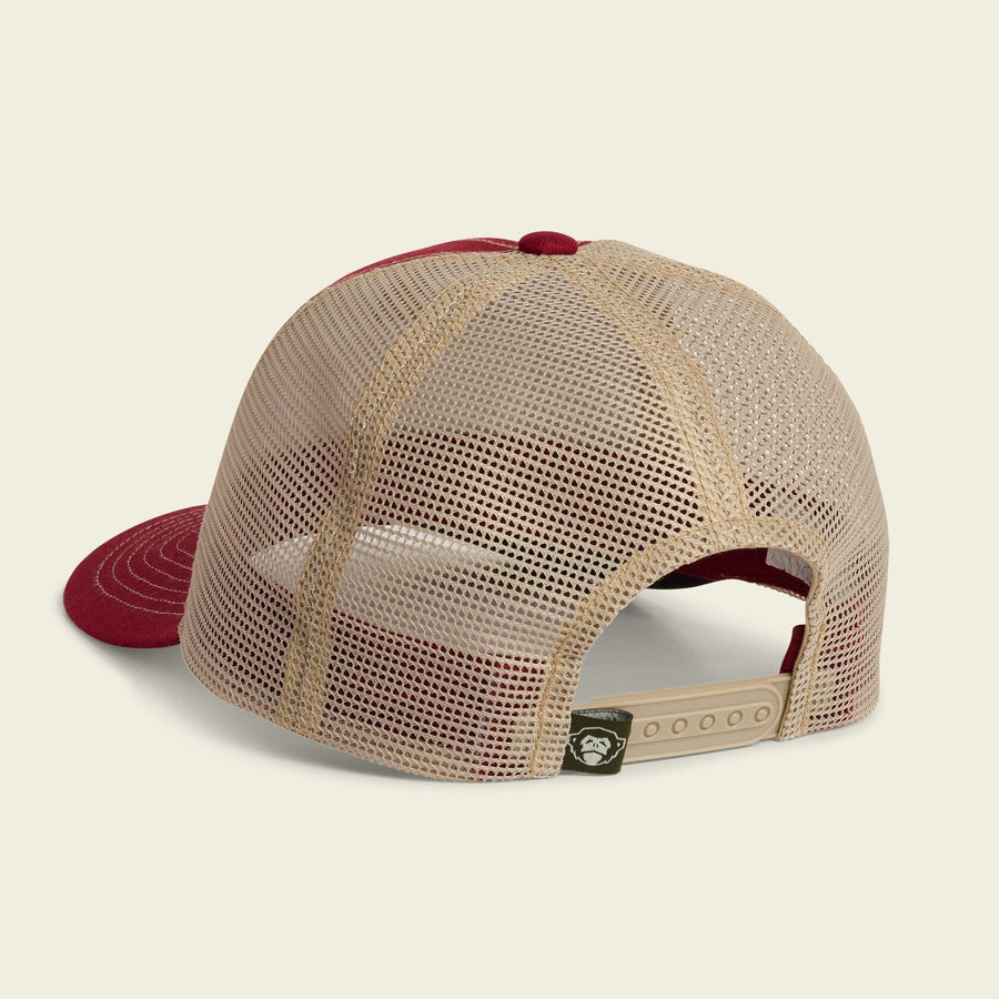 Howler Bros. Standard Hat (Howler Electric : Burgundy) Men's Hats Howler Brothers 