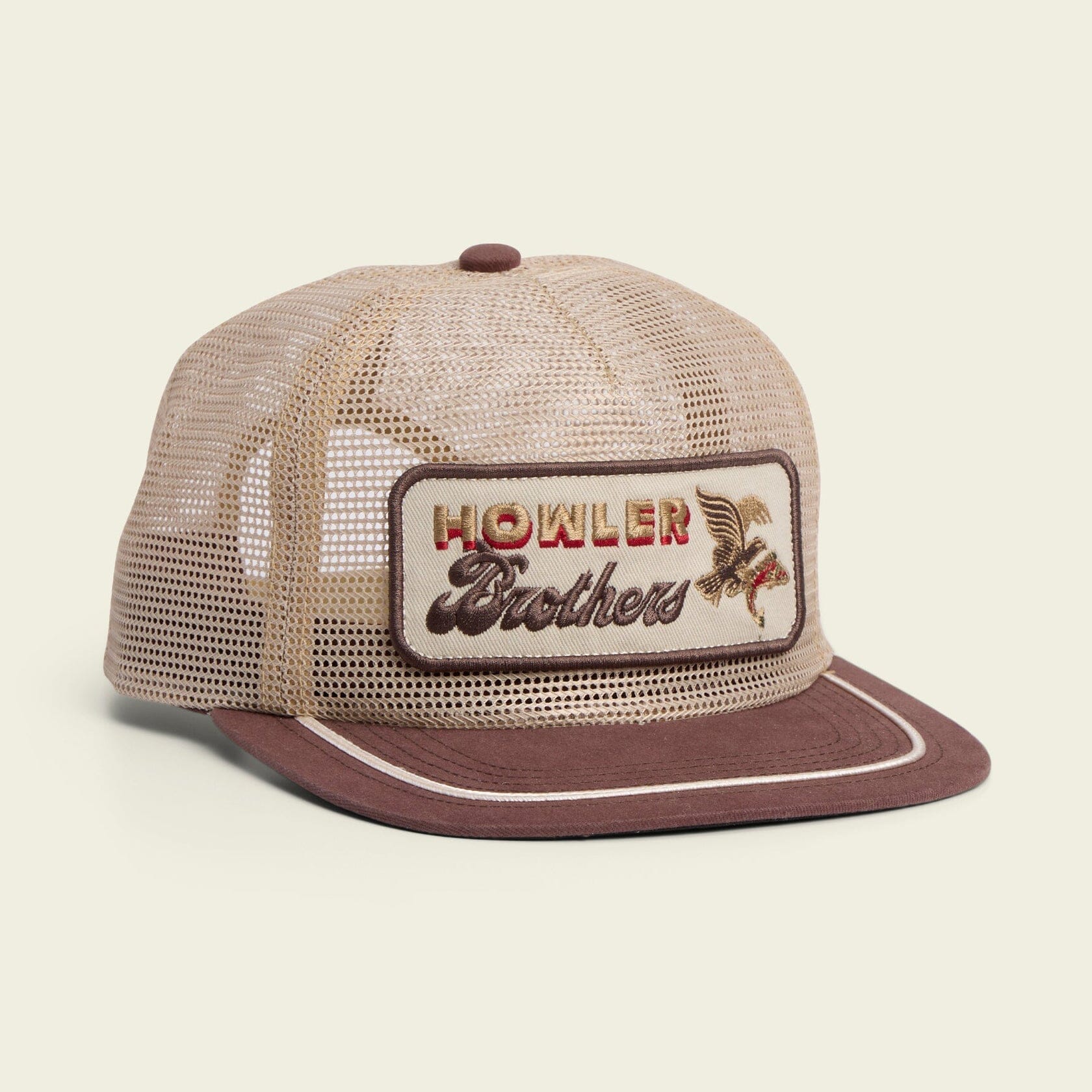 Howler Bros. Unstructured Snapback Hat General Howler Brothers Osprey Prey: Khaki/Brown
