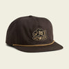 Howler Bros. Unstructured Snapback Hat General Howler Brothers Travelin' Fish : Antique Black