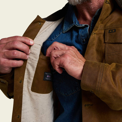 Howler Bros. Waxed Depot Jacket Men's Casual Jackets Howler Brothers