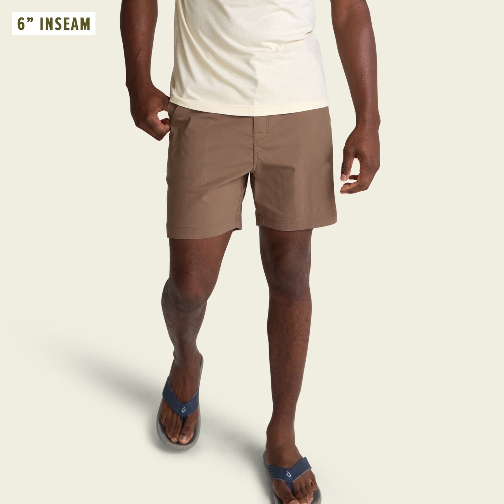 Howler Brothers Horizon Walk Shorts - 6" Shorts Howler Brothers Taupe 32