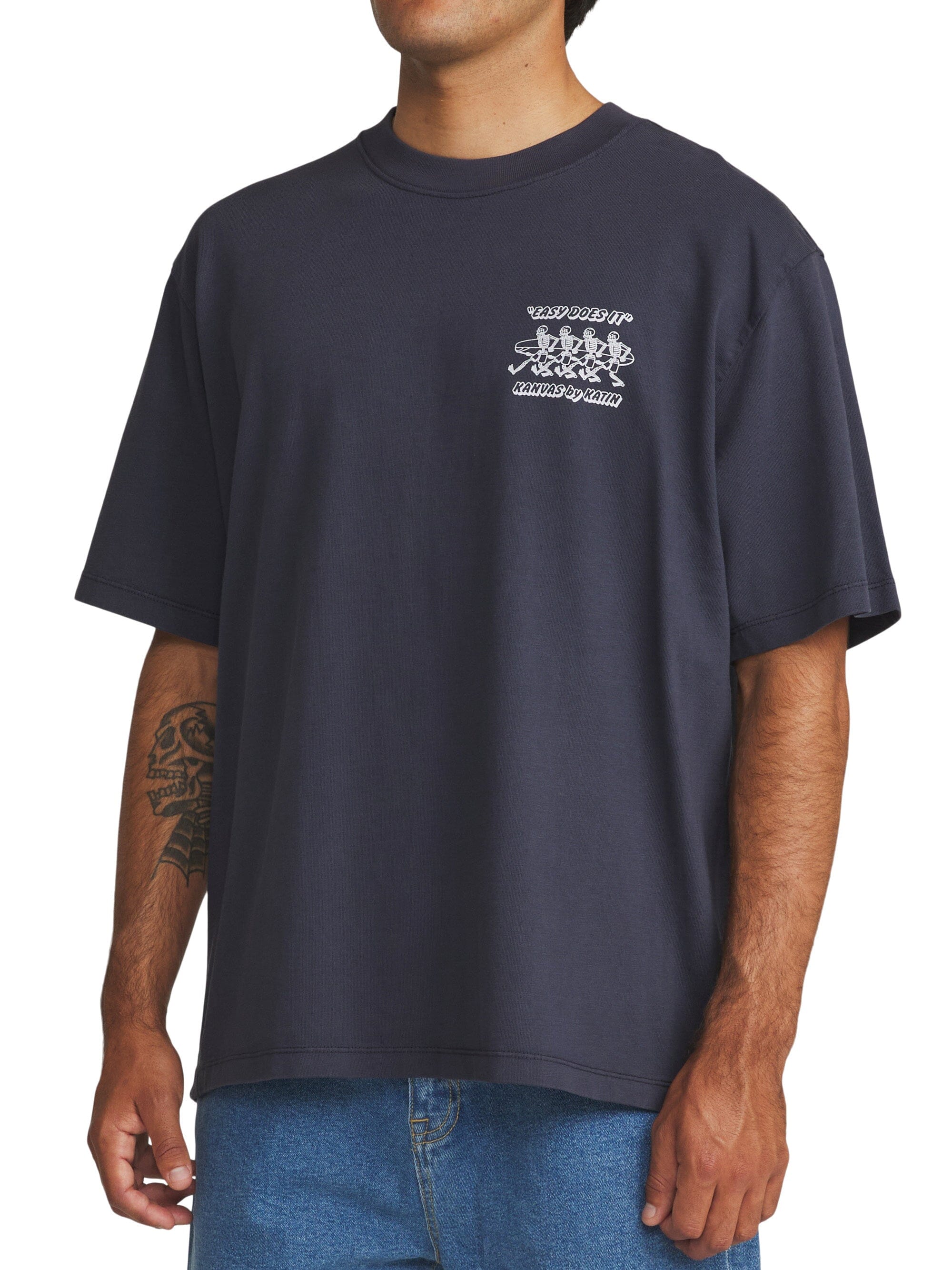 Katin Bones Box Fit Tee Men's Graphic T-Shirts Katin