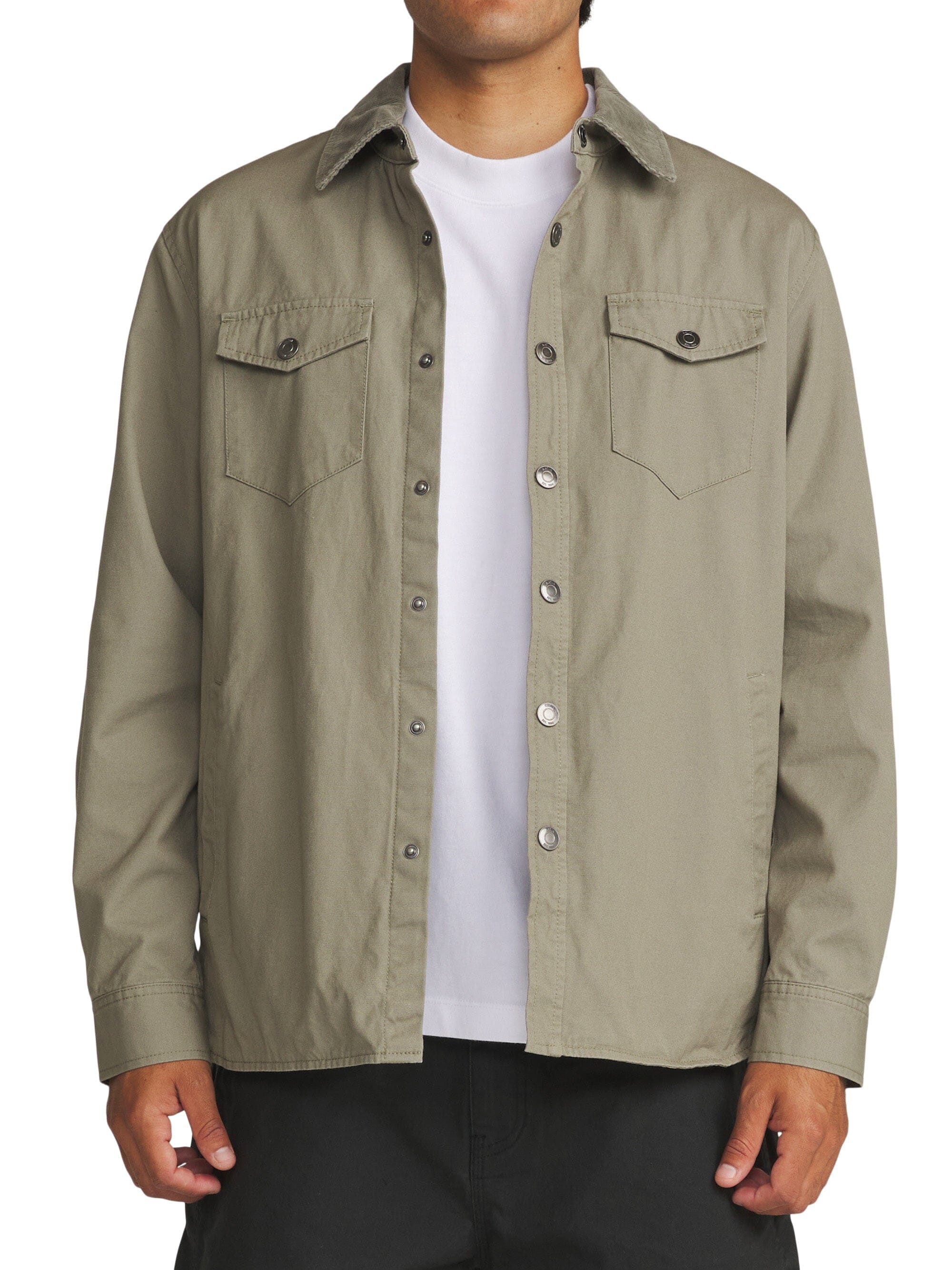 Katin Campbell Shirt Jacket Men's Casual Jackets Katin Olive M
