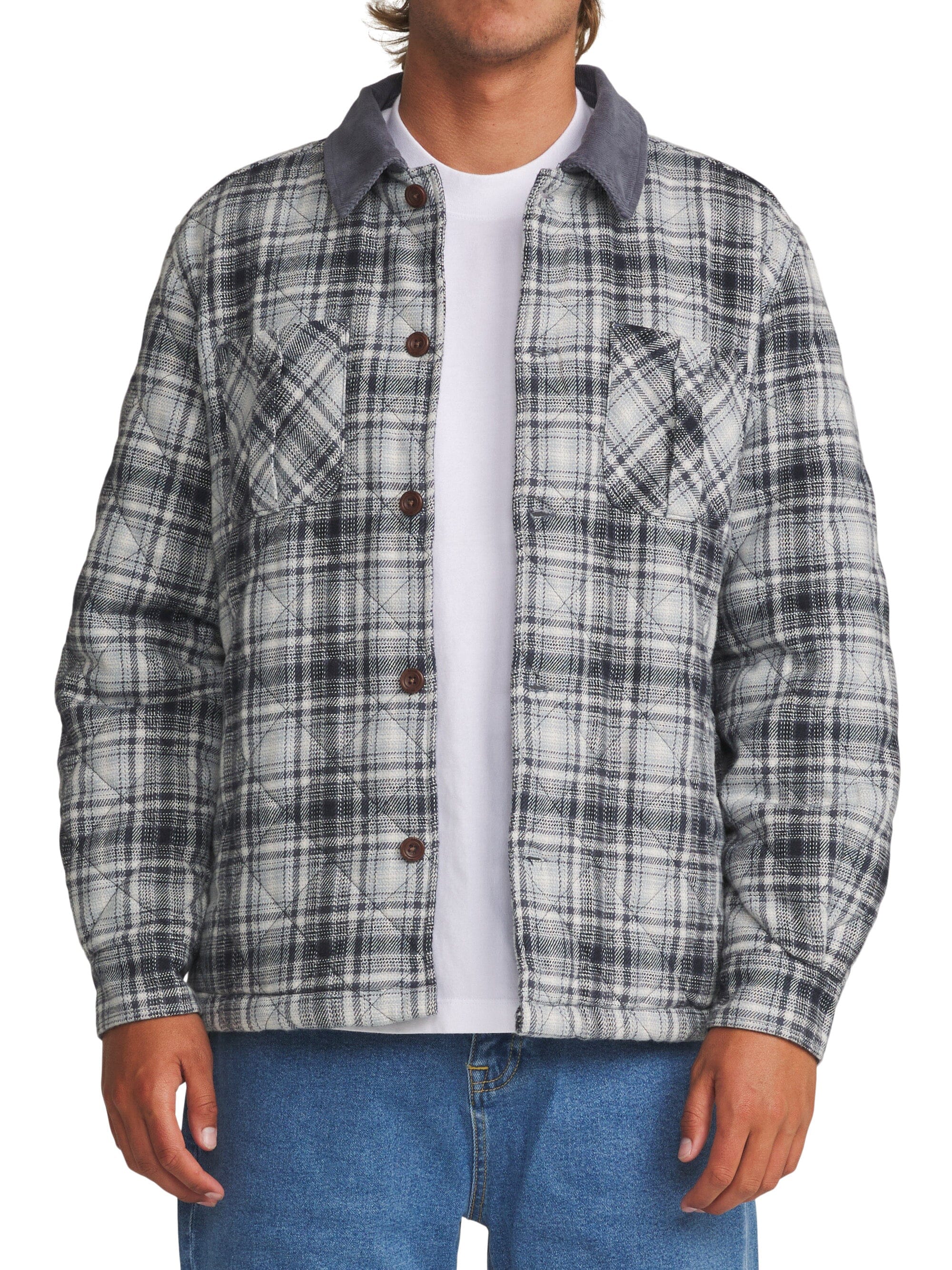 Katin Charlie Shirt Jacket Men's Casual Jackets Katin Washed Blue M