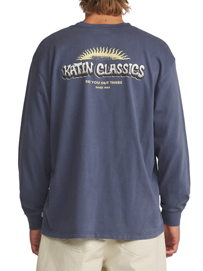 Katin Glow Box Fit Long Sleeve Tee Men's Long Sleeve Graphic T-Shirt Katin