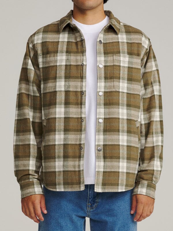 Katin Harold Plaid Jacket Men's Casual Jackets Katin Olive M