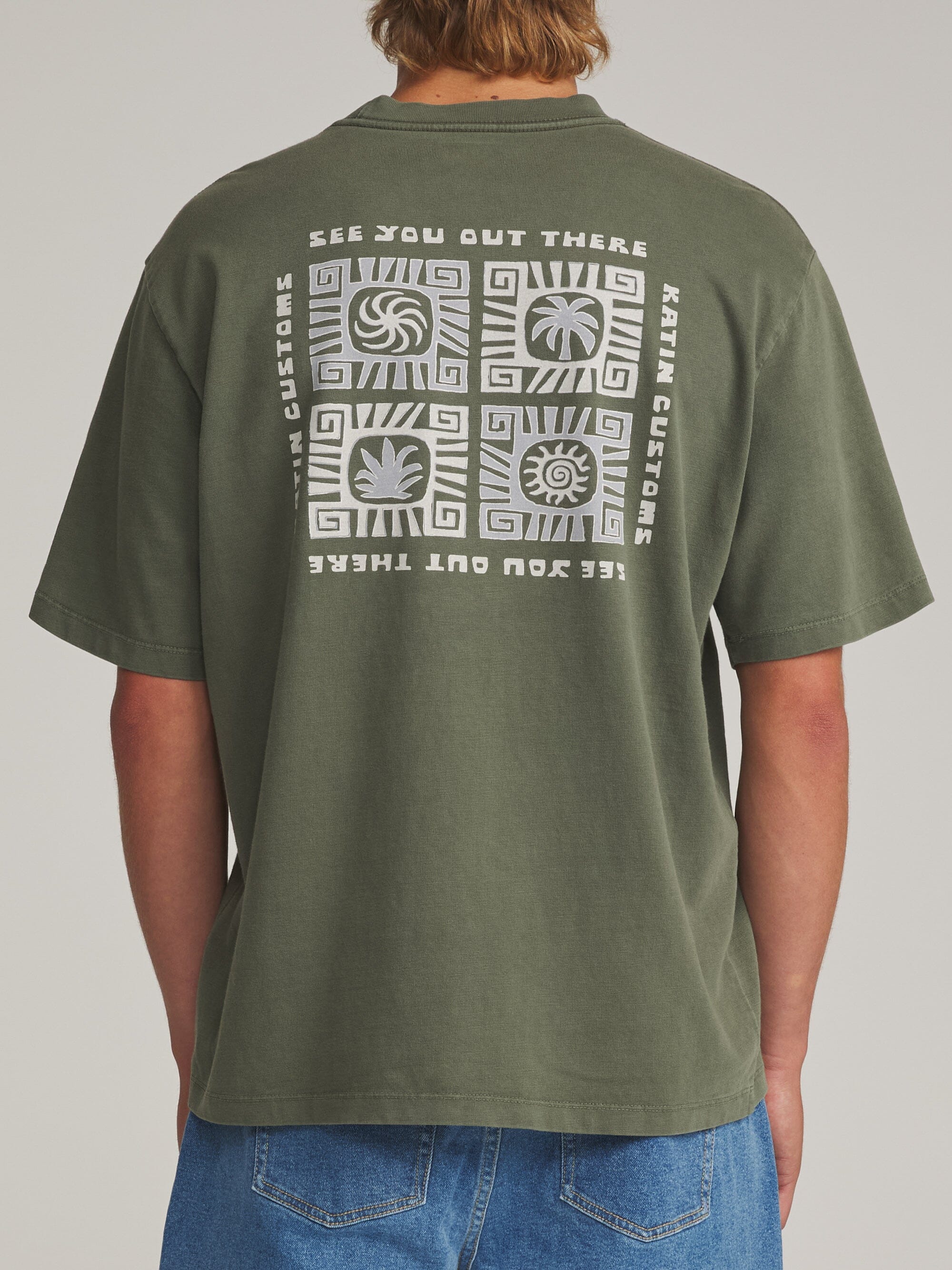 Katin Root Box Fit Tee Men's Graphic T-Shirts Katin