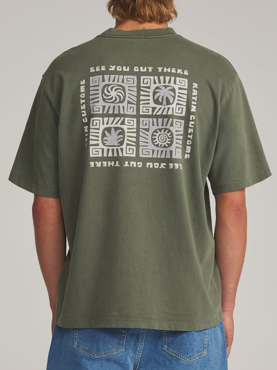 Katin Root Box Fit Tee Men's Graphic T-Shirts Katin 