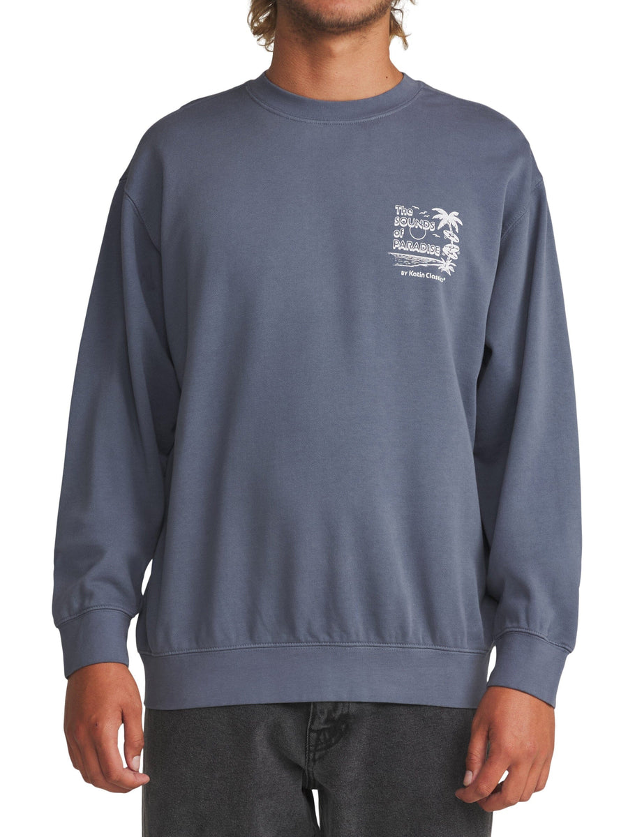 Katin Sonics Crewneck Sweatshirt - Men's Men's Casual Sweatshirts Katin Washed Blue Vintage Wash M 