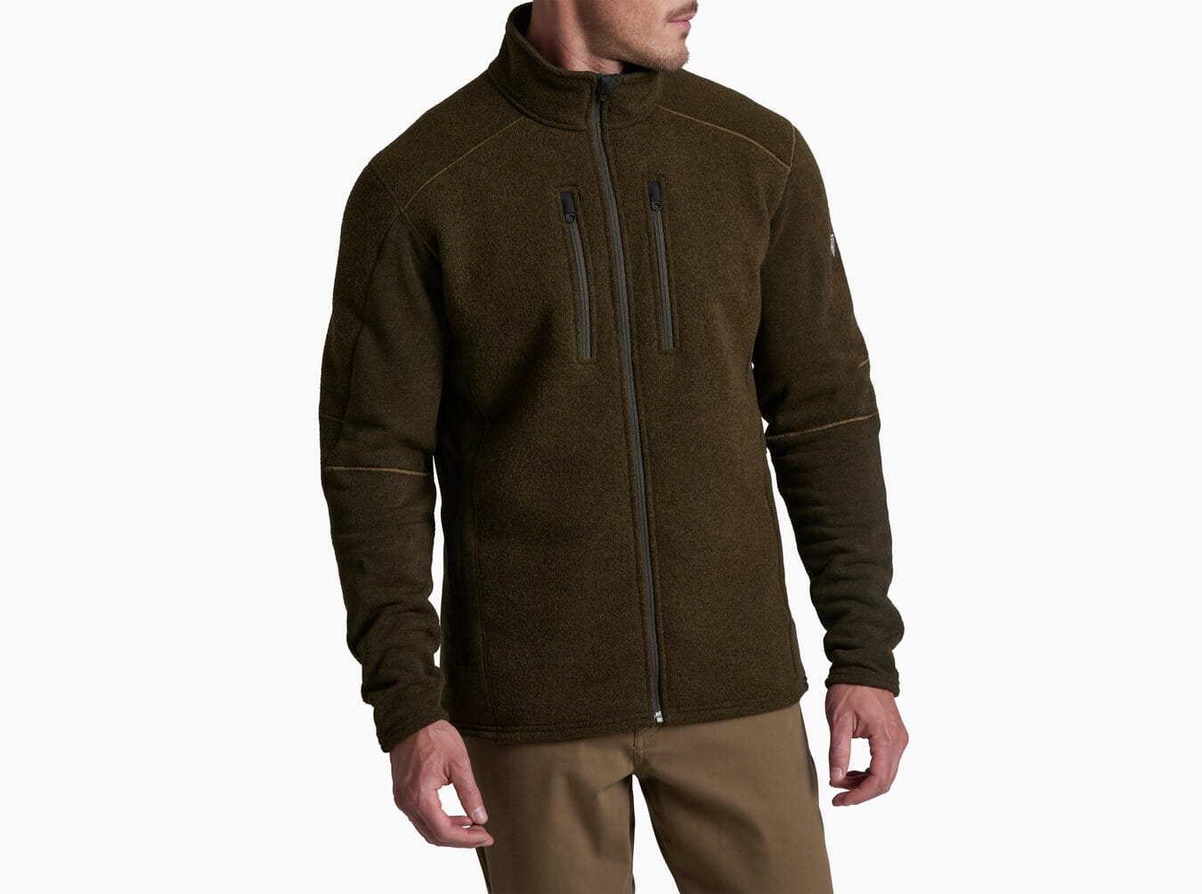 Kuhl Interceptr Full Zip Fleece - Men's Men's Fleece Jackets Kuhl Dark Roast S
