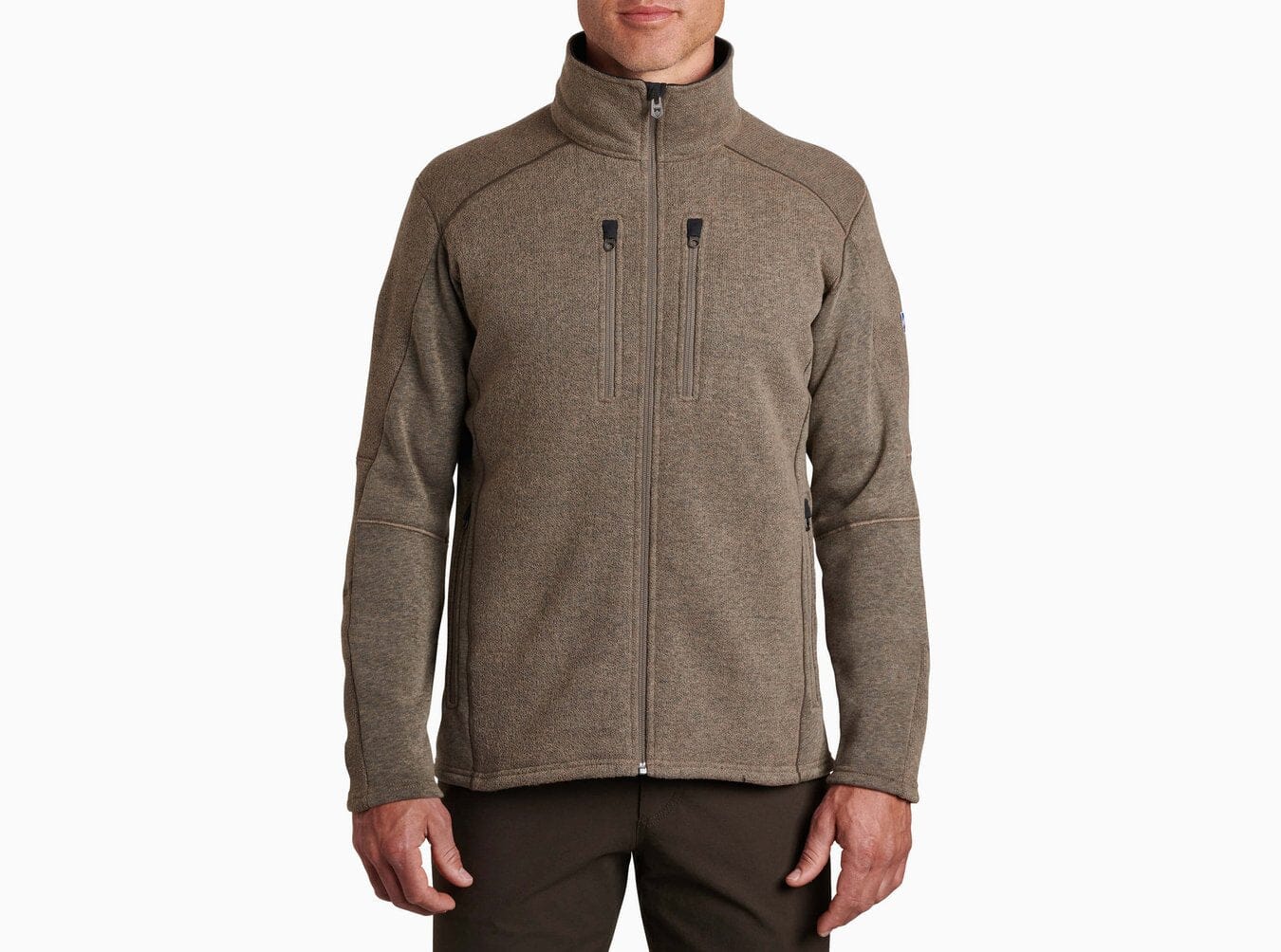 Kuhl Interceptr Full Zip Fleece - Men's Men's Fleece Jackets Kuhl Oatmeal S