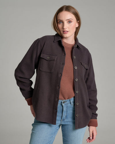 Kuhl Kove ShirtJak - Women's Women's Flannel Shirts Kuhl French Roast XS